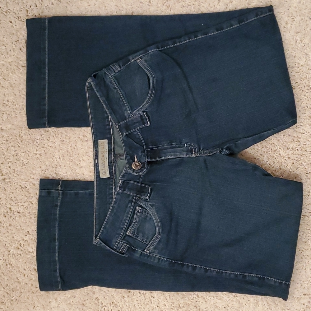 CABELA'S Casuals Wide-Leg Blue Denim